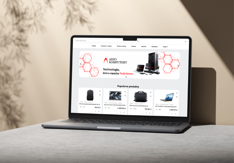 Personalizacja platformy ARSO B2B dla firmy